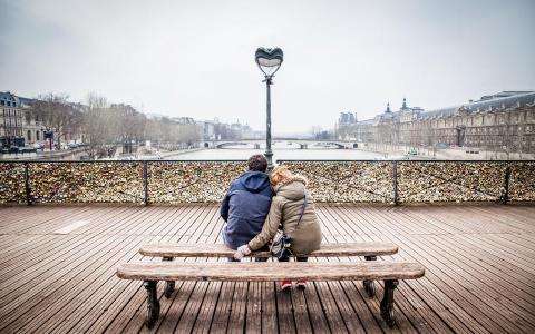 Romantic Paris, the capital of love