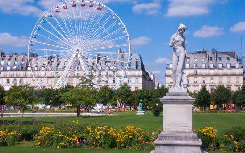 Un doux été au Jardin des Tuileries à Paris